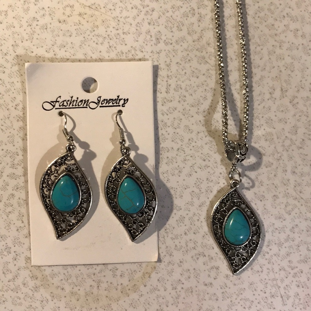 Turquoise Jewelry Set
